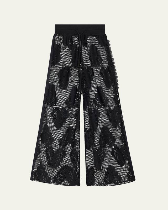 Luana Open-Knit Pants